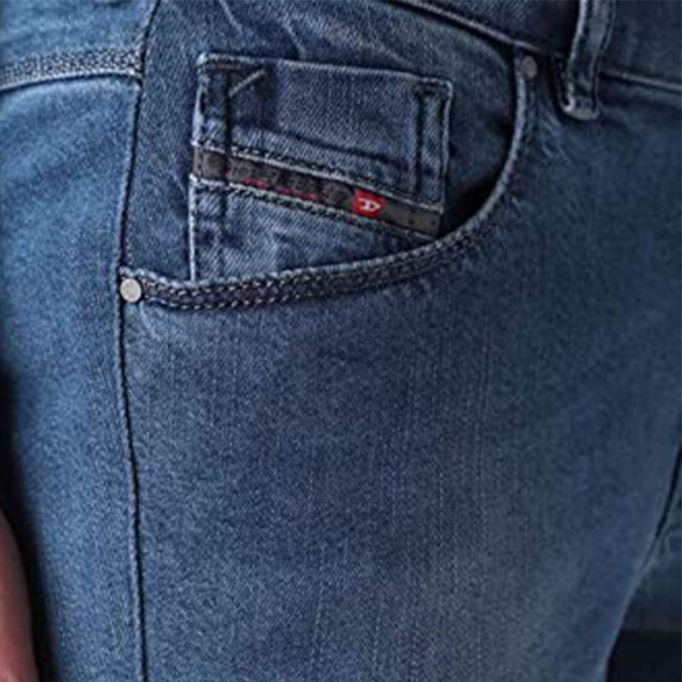 サンディ 0666g レディース デニム ジーンズ カジュアルパンツ リヨセル レギュラー スリム トラウザーズ ディーゼル