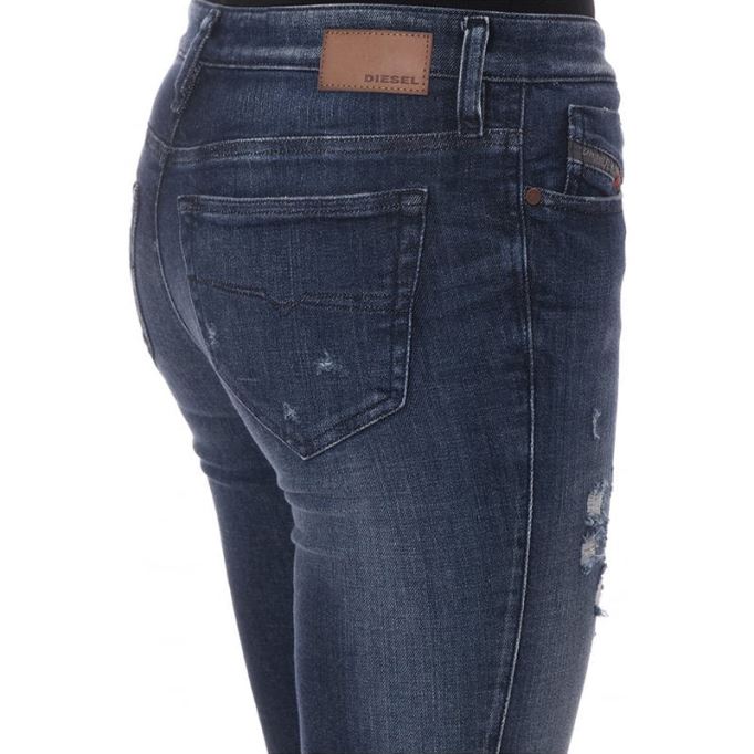 ディーゼル スキンジー 0671v レディース デニム ジーンズ カジュアル パンツ スーパースリム スキニー パンツ