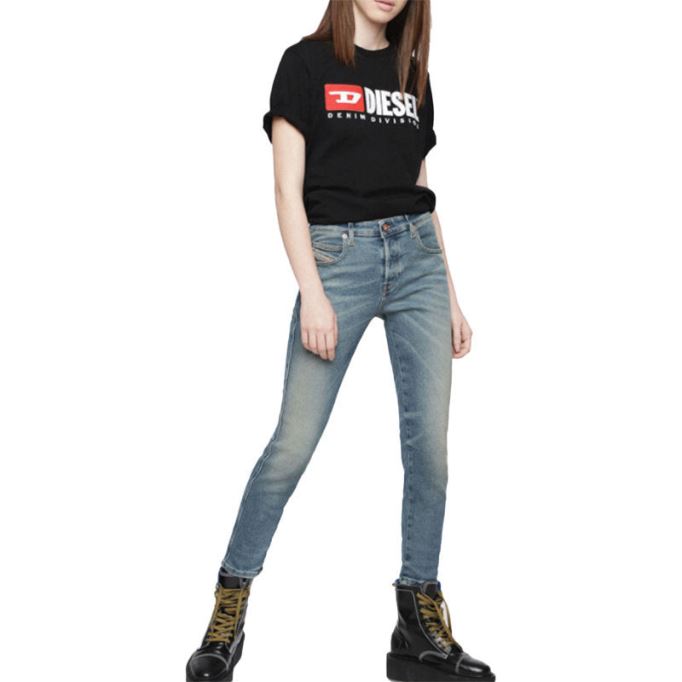 バビラ 084vf レディース デニム ジーンズ カジュアルパンツ スリムパンツ ディーゼル製