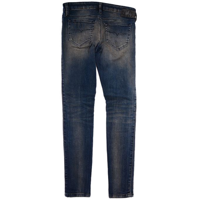 ディーゼル スキンジー ロー S R70x8 レディース デニム ジーンズ カジュアル パンツ スリム フィット ブルー トラウザー