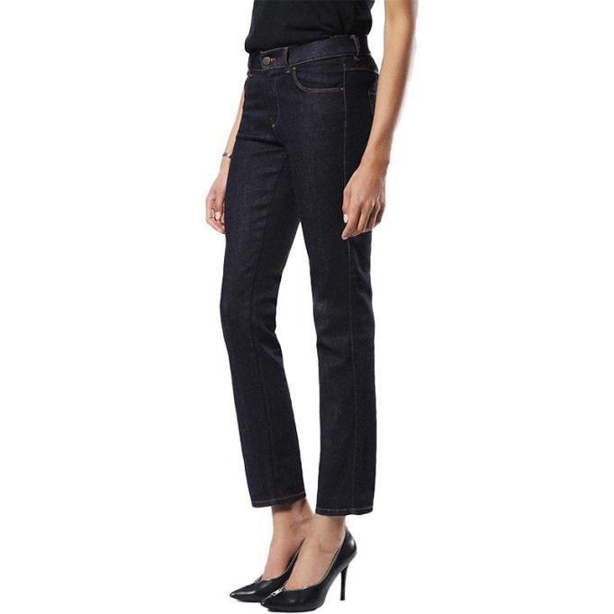 ディーゼル サンディ 0665w レディース ジーンズ レギュラー スリム ストレート レギュラー ウエストフィット パンツ