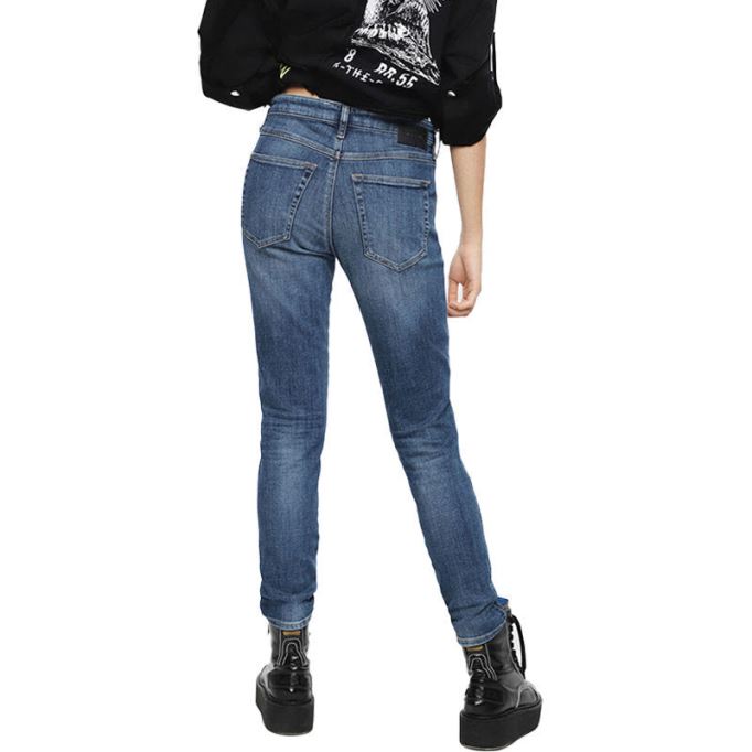 バビラ 082ab レディース ジーンズ デニム スリム スキニー レギュラー ウエストフィット パンツ ディーゼル