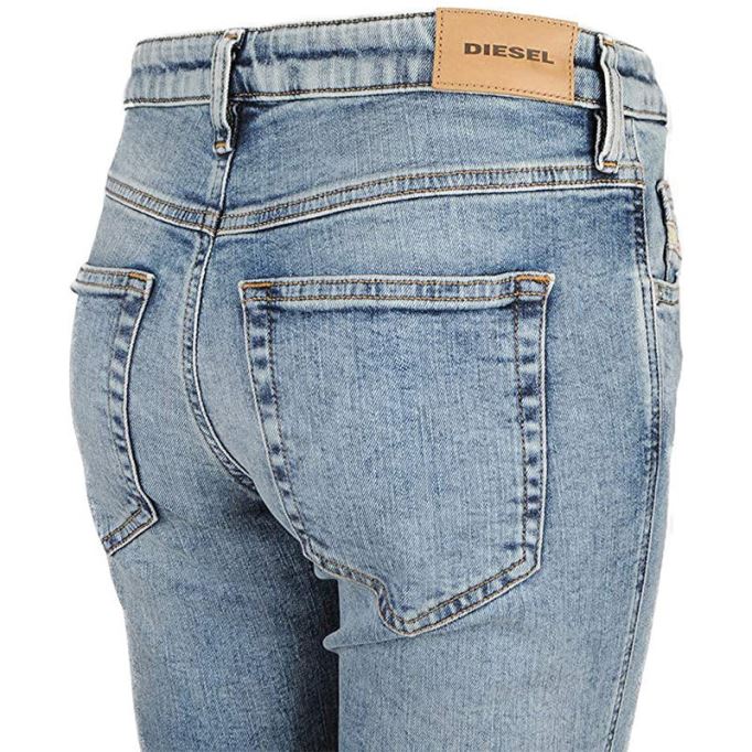 ディーゼル バビラ 069bn レディース ジーンズ デニム スリム スキニー レギュラー ウエスト フィット パンツ