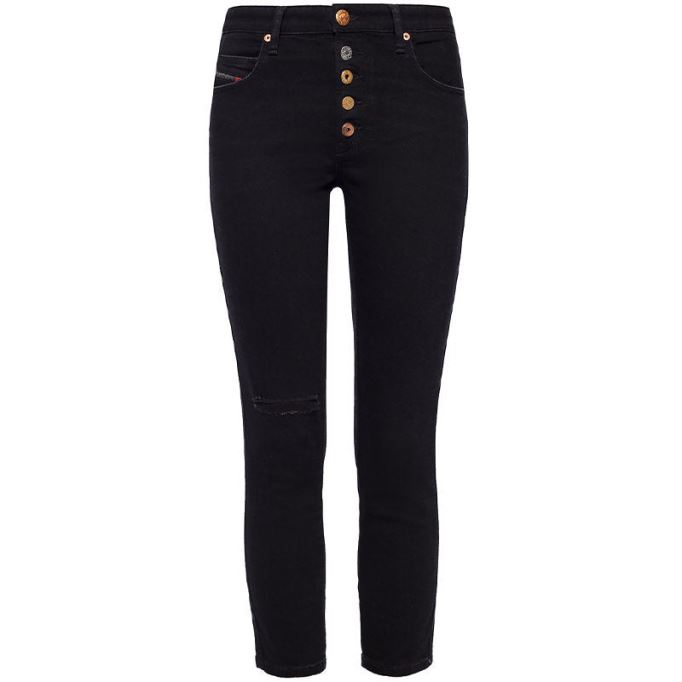 ディーゼル バビラ B 084zn レディース ジーンズ デニム スリム スキニー レギュラー ウエスト フィット パンツ