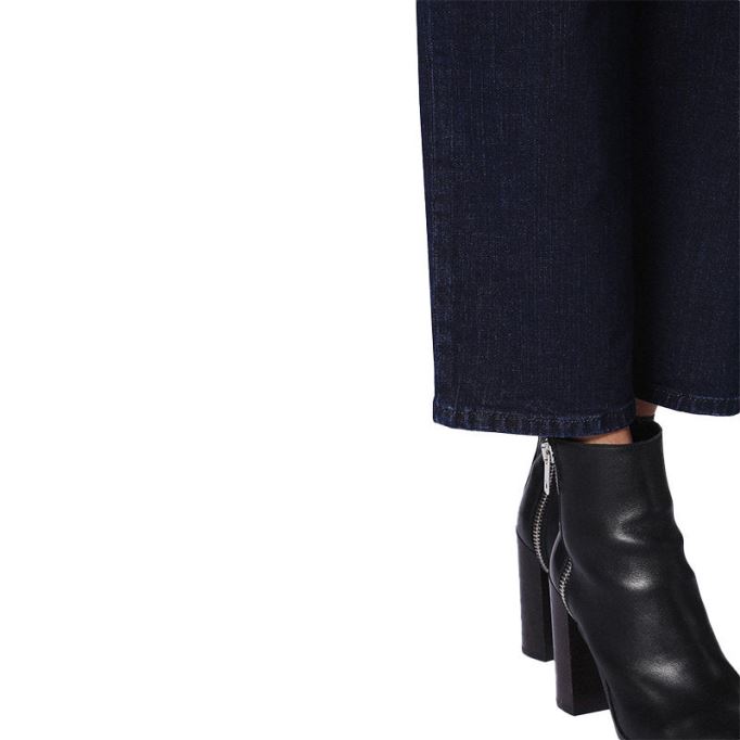 ニクラ 084cg レディース ジーンズ デニム レギュラー ストレート ハイウエスト フィット パンツ ディーゼル