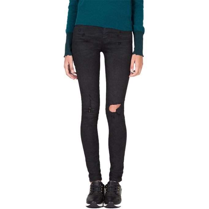 ディーゼル Slandy 069ae メンズ ジーンズ スーパー スリム スキニー レギュラー ウエスト フィット パンツ