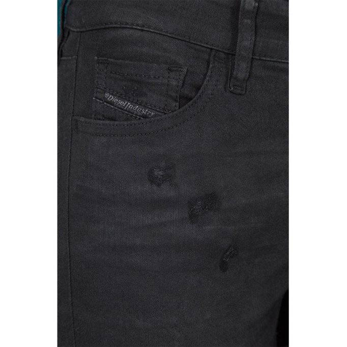 ディーゼル Slandy 069ae メンズ ジーンズ スーパー スリム スキニー レギュラー ウエスト フィット パンツ