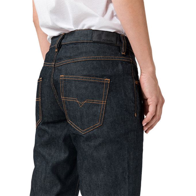 ベルシー アンクル Re058 レディース ジーンズ レギュラー スリム ストレート ローウエスト フィット パンツ ディーゼル