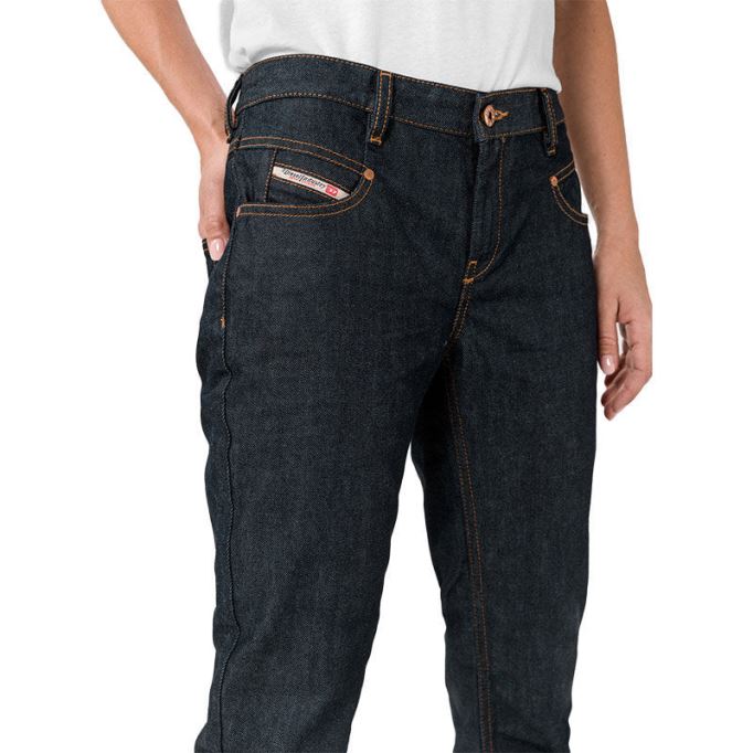 ベルシー アンクル Re058 レディース ジーンズ レギュラー スリム ストレート ローウエスト フィット パンツ ディーゼル