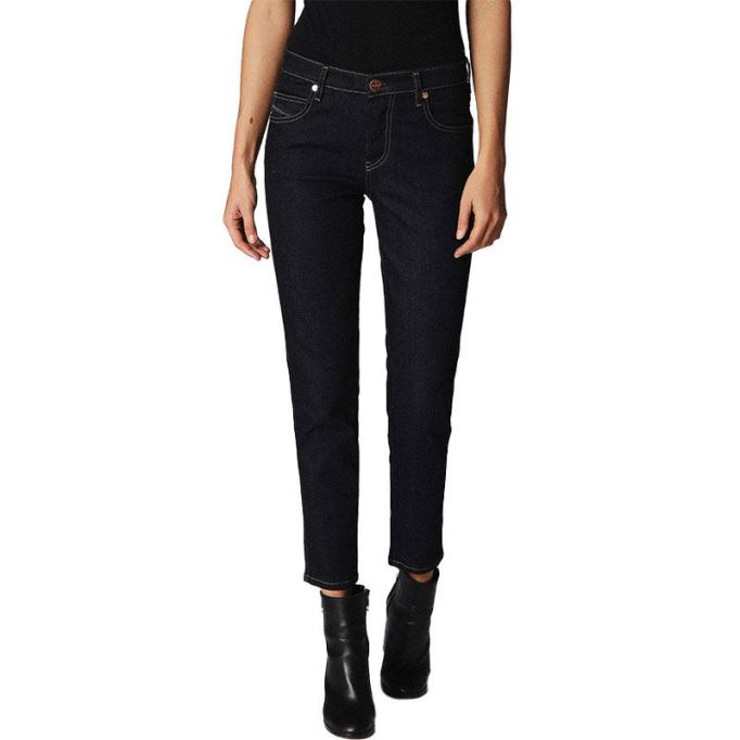 ディーゼル バビラ 0665w レディース ジーンズ デニム スリム スキニー レギュラー ウエスト フィット パンツ