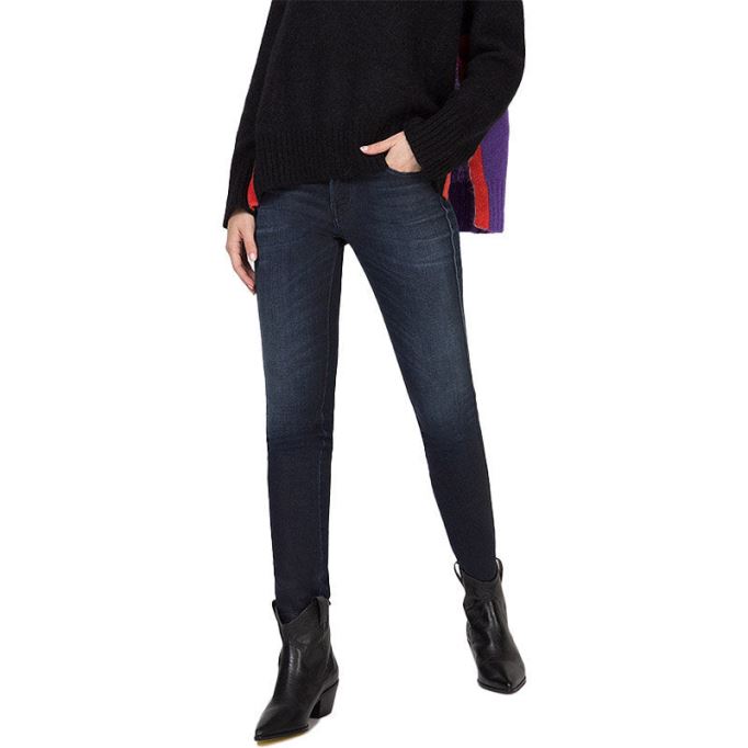 ディーゼル バビラ 083af レディース ジーンズ デニム スリム スキニー レギュラー ウエスト フィット パンツ