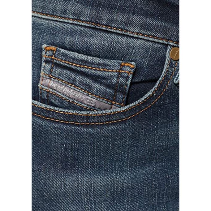 ディーゼル Slandy 069bj レディース ジーンズ スーパー スキニー レギュラー ウエスト フィット カジュアル パンツ