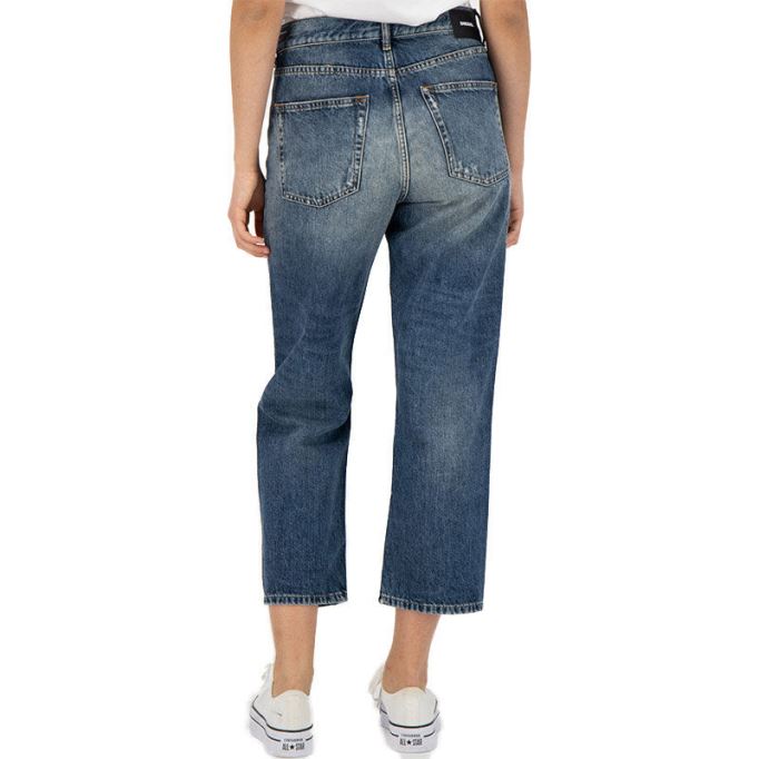 ディーゼル アリエル 084vb レディース ジーンズ デニム レギュラー ストレート レギュラー ウエストフィット パンツ