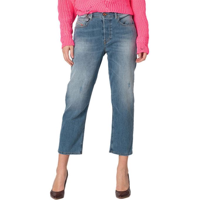 アリエル 084yj レディース ジーンズ デニム レギュラーストレート レギュラー ウエストフィット パンツ ディーゼル