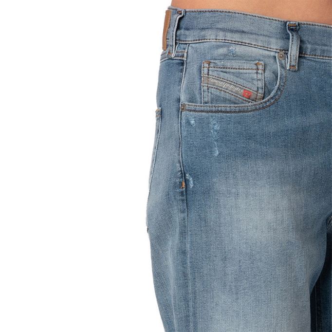 アリエル 084yj レディース ジーンズ デニム レギュラーストレート レギュラー ウエストフィット パンツ ディーゼル