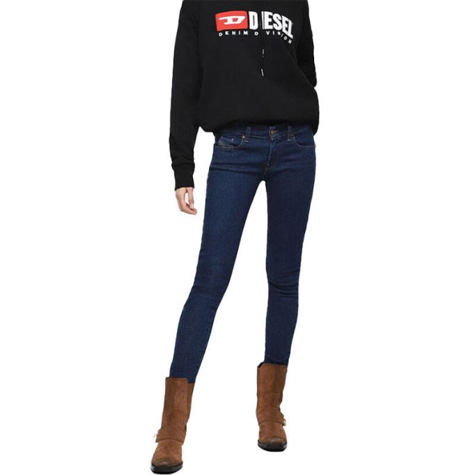 Slandy Low 082aa メンズ ジーンズ スーパースリム スキニー ローウエスト フィット パンツ ディーゼル