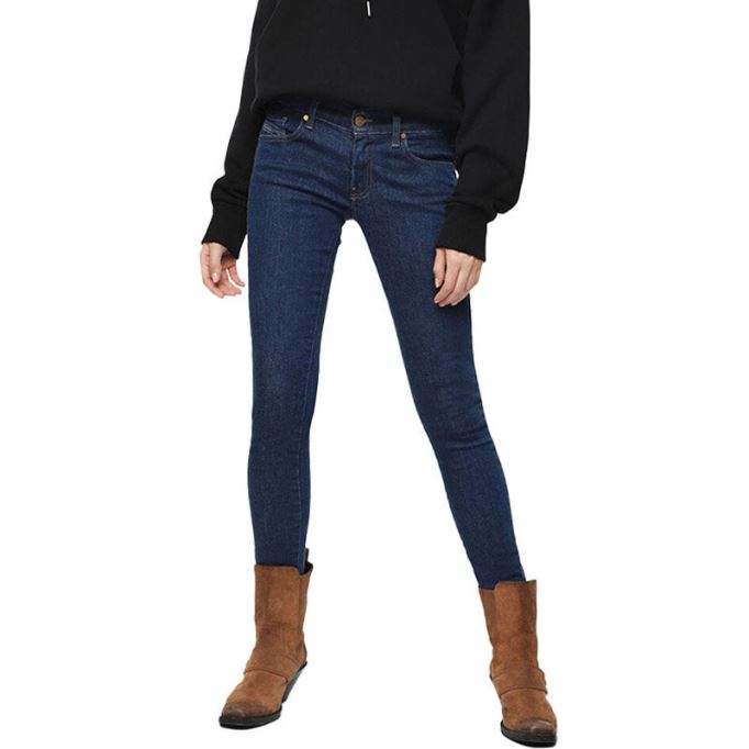 Slandy Low 082aa メンズ ジーンズ スーパースリム スキニー ローウエスト フィット パンツ ディーゼル