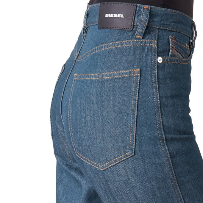 ディーゼル Alys 084ur レディース ジーンズ デニム レギュラー ストレート レギュラー ウエストフィット パンツ