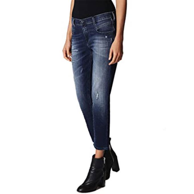 ディーゼル ベルシー アンクル 084gf レディース ジーンズ レギュラー スリム ストレート ローウエスト フィット パンツ