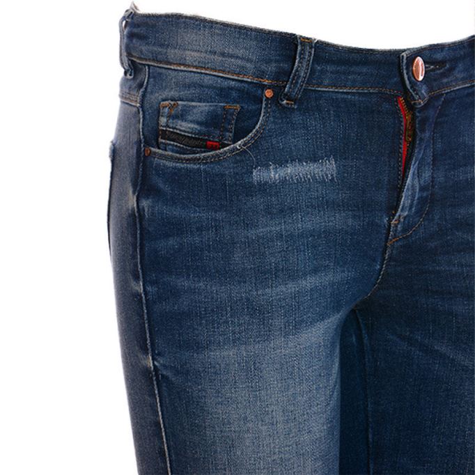 ディーゼル サンディ C681u レディース ジーンズ レギュラー スリム ストレート レギュラー ウエストフィット トラウザー