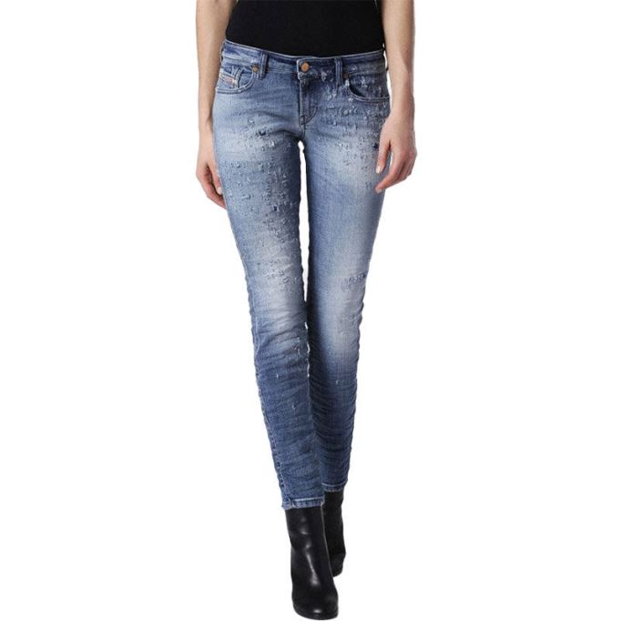 ディーゼル ストレッチ グレーシー 084gm メンズ ジーンズ スーパースリム スキニー ローウエスト フィット パンツ