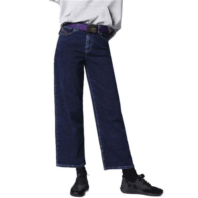 Widee 0686x レディース ジーンズ デニム レギュラーストレート レギュラー ウエストフィット パンツ ディーゼル