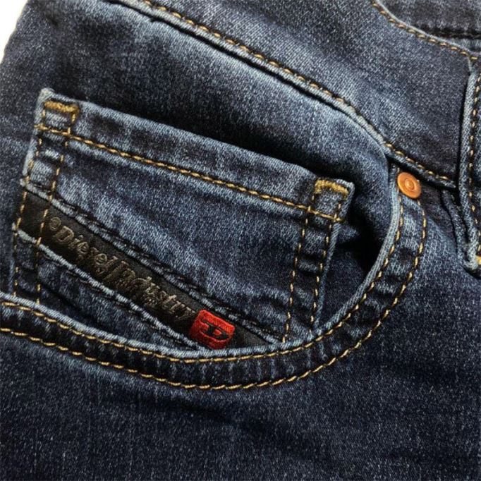 Widee 0686x レディース ジーンズ デニム レギュラーストレート レギュラー ウエストフィット パンツ ディーゼル