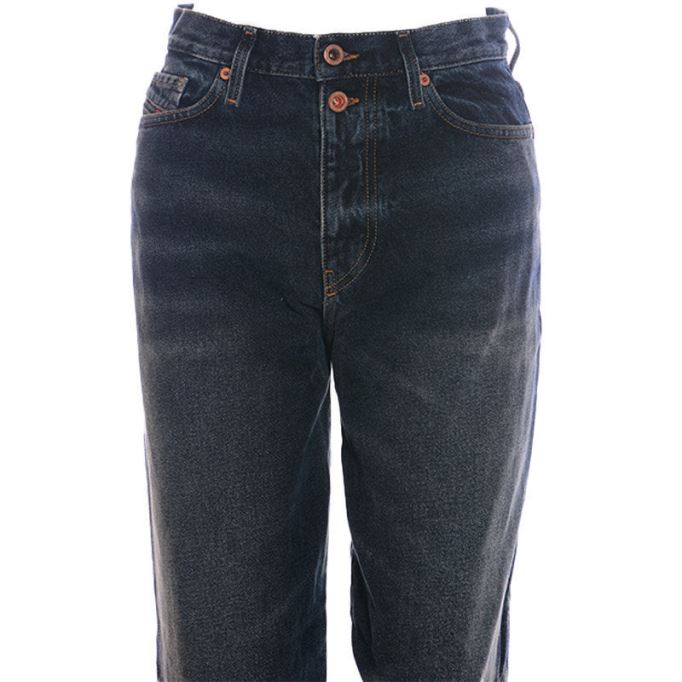 Alys 084zk レディース ジーンズ デニム レギュラーストレート レギュラー ウエストフィット パンツ ディーゼル