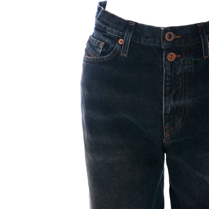 Alys 084zk レディース ジーンズ デニム レギュラーストレート レギュラー ウエストフィット パンツ ディーゼル