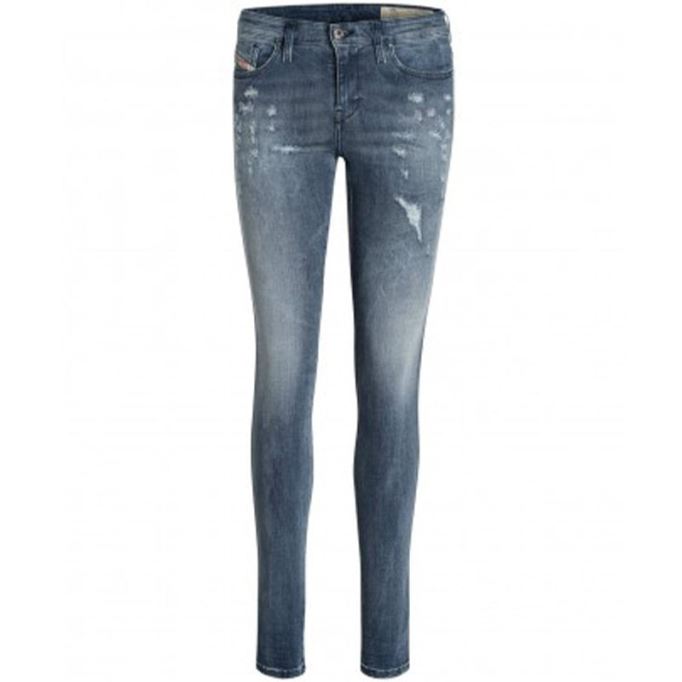 ディーゼル スキンジー R48u7 メンズ ジーンズ スーパー スリム スキニー レギュラー ウエスト フィット パンツ