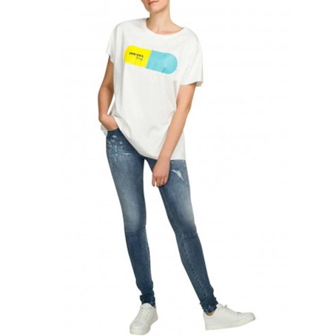 ディーゼル スキンジー R48u7 メンズ ジーンズ スーパー スリム スキニー レギュラー ウエスト フィット パンツ