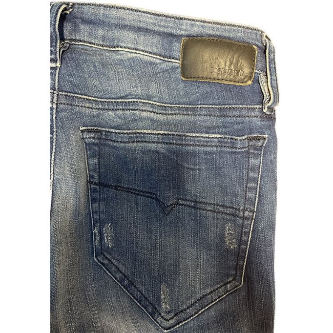 ディーゼル スキンジー R48u7 メンズ ジーンズ スーパー スリム スキニー レギュラー ウエスト フィット パンツ