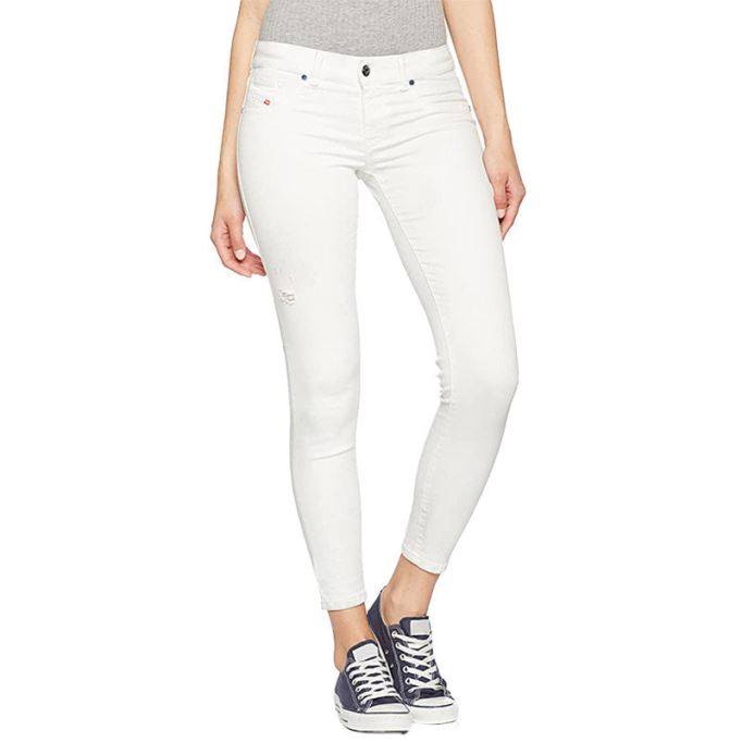 Livier Ankle 084cx レディース ジーンズ スーパースリム ジェギング ローウエスト フィット パンツ ディーゼル