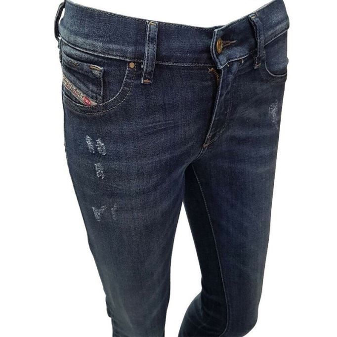 ディーゼル リヴィエ 0668f レディース ジーンズ スーパースリム ジェギング ローウエスト フィット パンツ