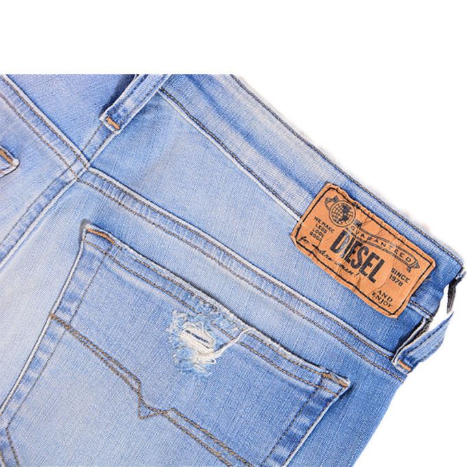 Skinzee R4tm8 レディース ジーンズ スーパースリム スキニー レギュラー ウエストフィット パンツ ディーゼル