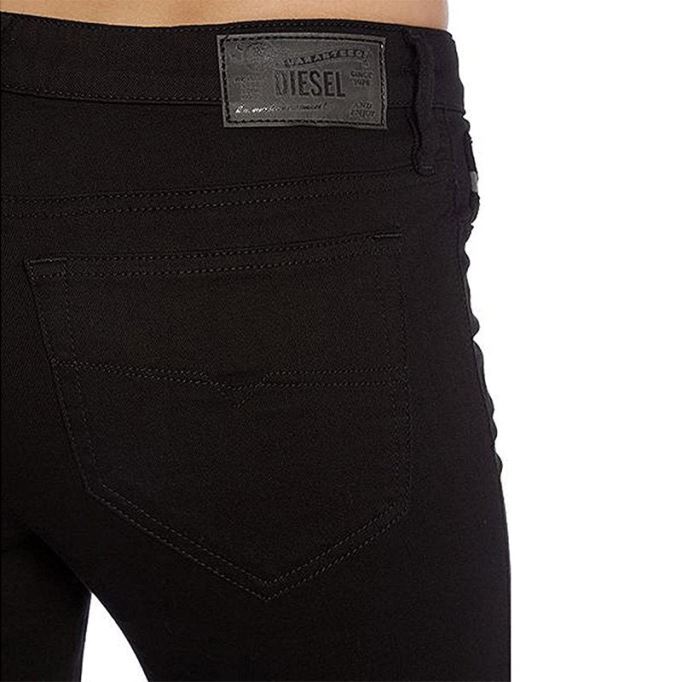ディーゼル スキンジー 0813e レディース ジーンズ スーパー スリム スキニー レギュラー ウエスト フィット パンツ