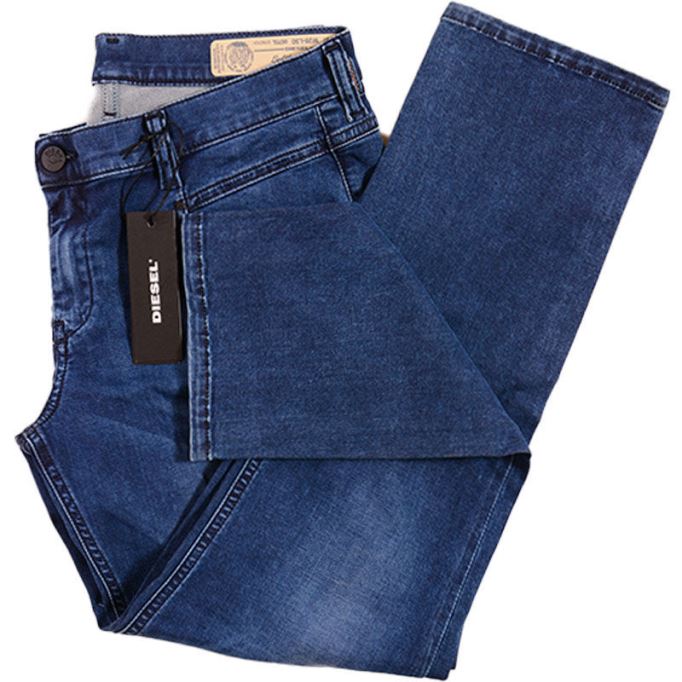 ディーゼル ベルシー アンクル 0675l レディース ジーンズ レギュラー スリム ストレート ローウエスト フィット パンツ