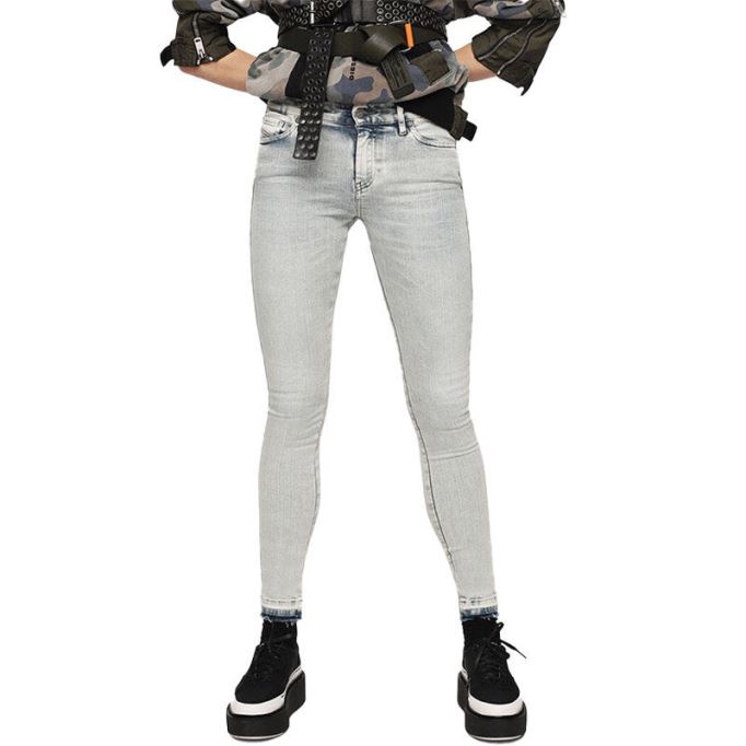 Slandy 086af レディース ジーンズ スーパースリム スキニー レギュラー ウエスト フィット トラウザーズ ディーゼル