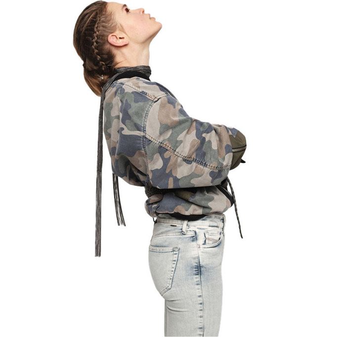 Slandy 086af レディース ジーンズ スーパースリム スキニー レギュラー ウエスト フィット トラウザーズ ディーゼル