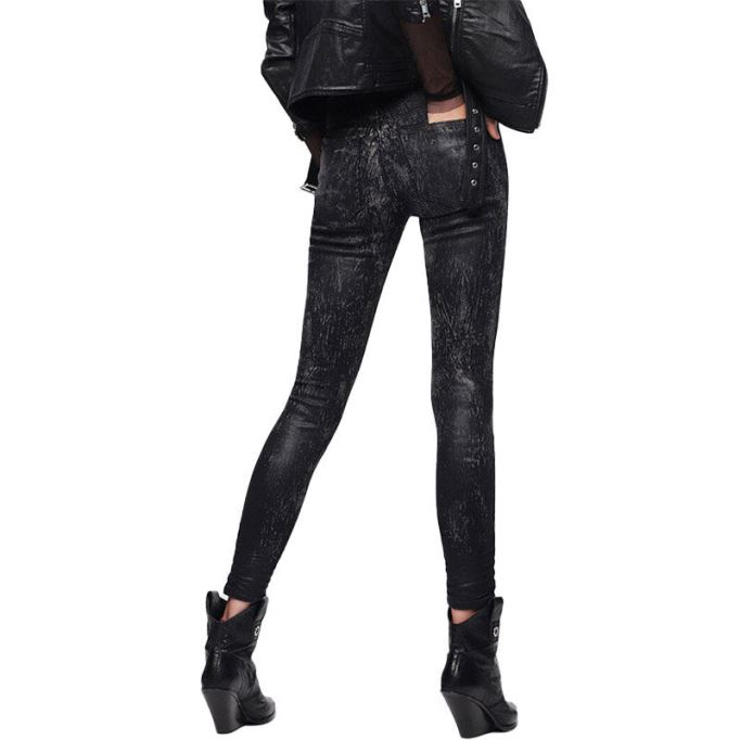 ディーゼル Slandy 069de レディース ジーンズ レギュラー スリム スキニー レギュラー ウエスト フィット パンツ