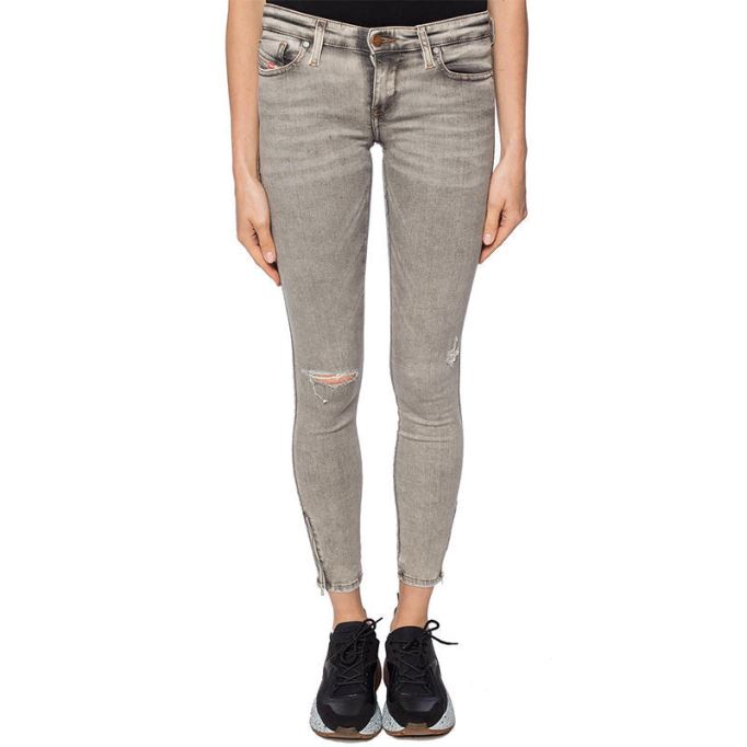 スキンジー ロージップ 084up メンズ ジーンズ スーパースリム スキニー ローウエスト フィット パンツ ディーゼル