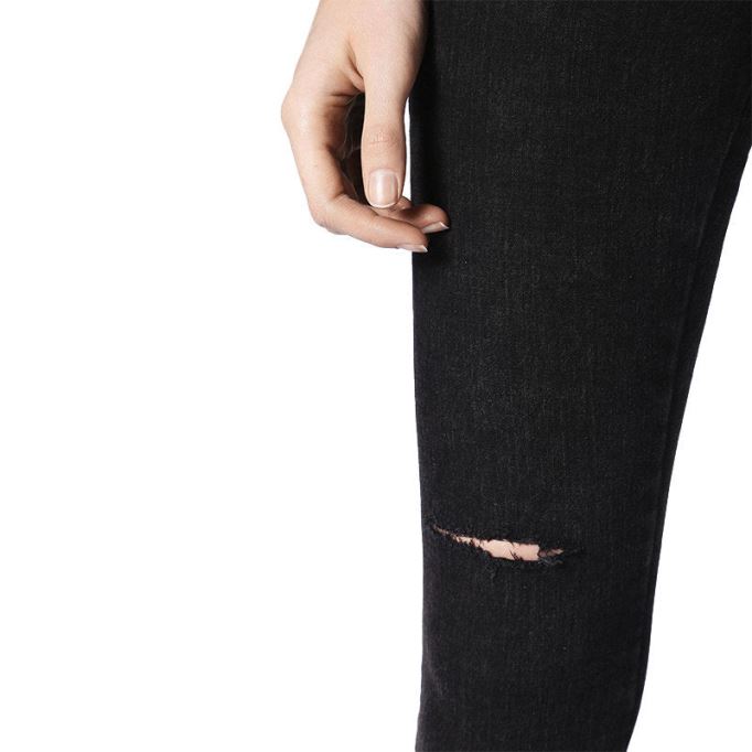 スキニー ジップ 0687g レディース ジーンズ スーパースリム スキニー レギュラー ウエスト フィット パンツ ディーゼル