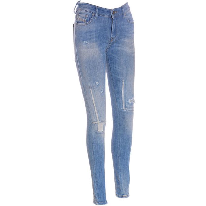 Slandy 088aw レディース ジーンズ スーパースリム スキニー レギュラー ウエスト フィット トラウザーズ ディーゼル