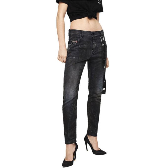 ディーゼル Krailey 069ia レディース ジョグ ジーンズ レギュラー ボーイフレンド レギュラー ウエスト フィット パンツ