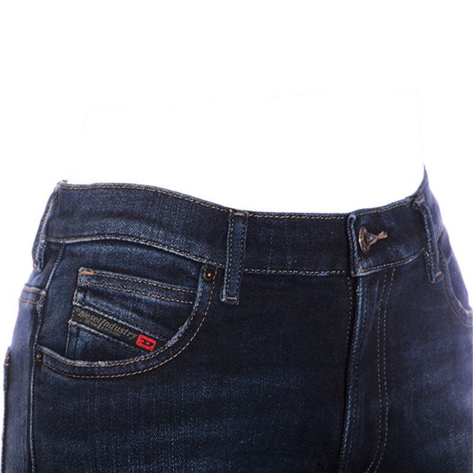 ディーゼル ニクラ R60l8 レディース ジーンズ デニム レギュラー ストレート ハイウエスト フィット パンツ