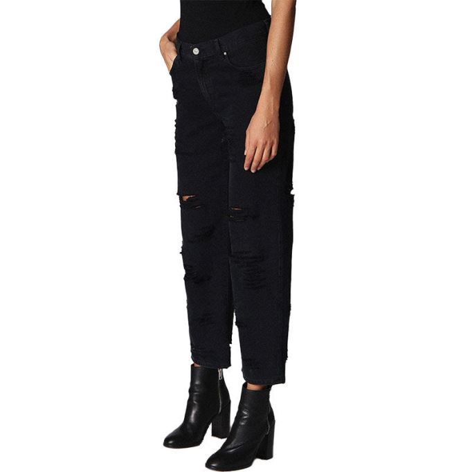 ディーゼル ニクラ 084nz レディース ジーンズ デニム レギュラー ストレート ハイウエスト フィット パンツ