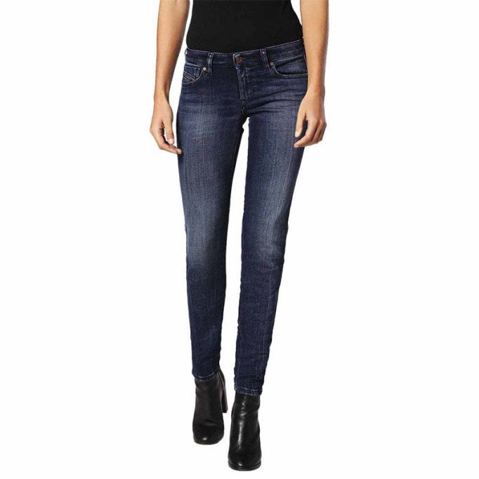 グレーシー 084ht レディース ジーンズ ストレッチ スーパースリム スキニー ローウエスト フィット パンツ ディーゼル