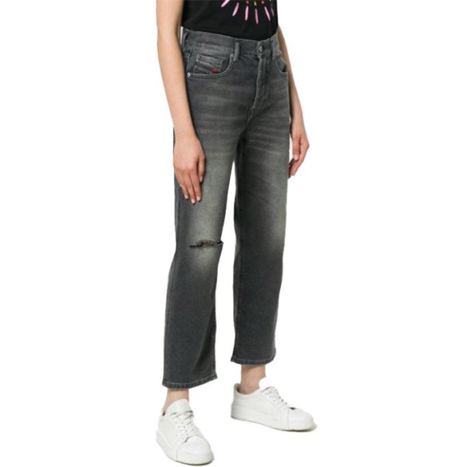 ディーゼル アリエル 084vk レディース ジーンズ デニム レギュラー ボーイフレンド レギュラー ウエストフィット パンツ