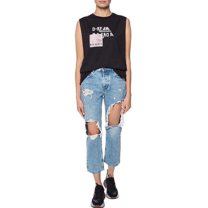 ディーゼル アリエル 0076n レディース ジーンズ デニム レギュラー ストレート レギュラー ウエストフィット パンツ