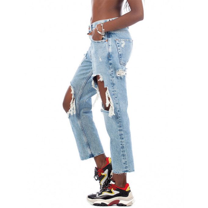 ディーゼル アリエル 0076n レディース ジーンズ デニム レギュラー ストレート レギュラー ウエストフィット パンツ